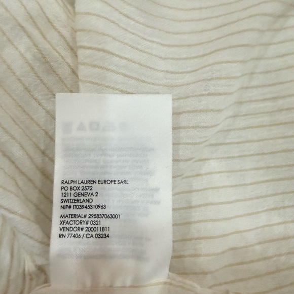 Club Monaco shirt Women button Down lightweight Pockets Cotton Size SP - Picture 7 of 9